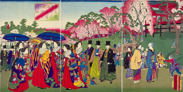 今も昔も日本人は花見好き 昔のお花見はどんな風だった 浮世絵でご紹介します 酒とネコ